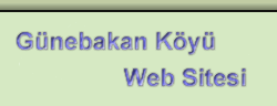 G�nebakan K�y� Web Sitesi
